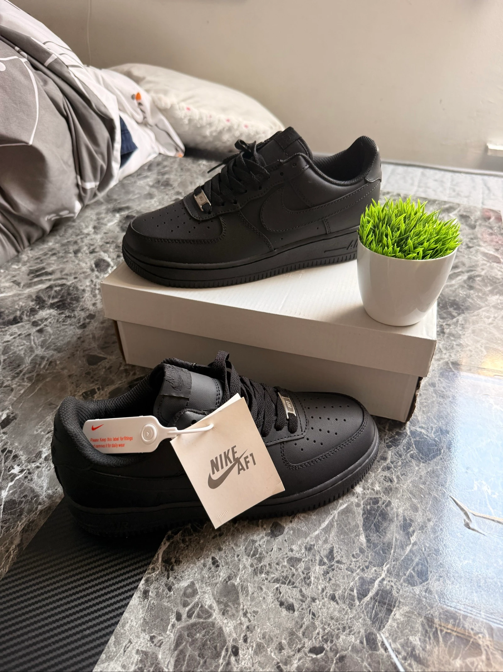 Nike Air Force 1 ’07 Triple Black – Taille 40